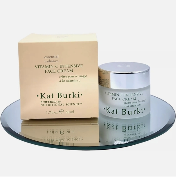 Kat Burki VITAMIN C INTENSIVE FACE CREAM 1.7 fl oz 50mL NIB Essential Radiance - Picture 6 of 9